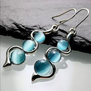 🔥Host Pick🔥Boho Natural Stone Moonstone Dangle Earrings